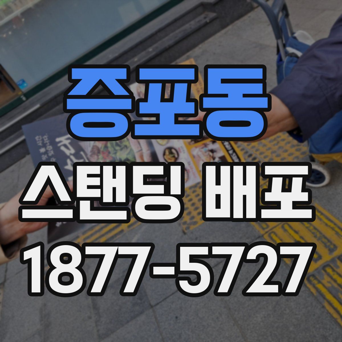 증포동 스탠딩 배포