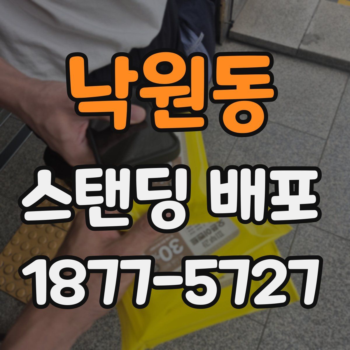 낙원동 스탠딩 배포