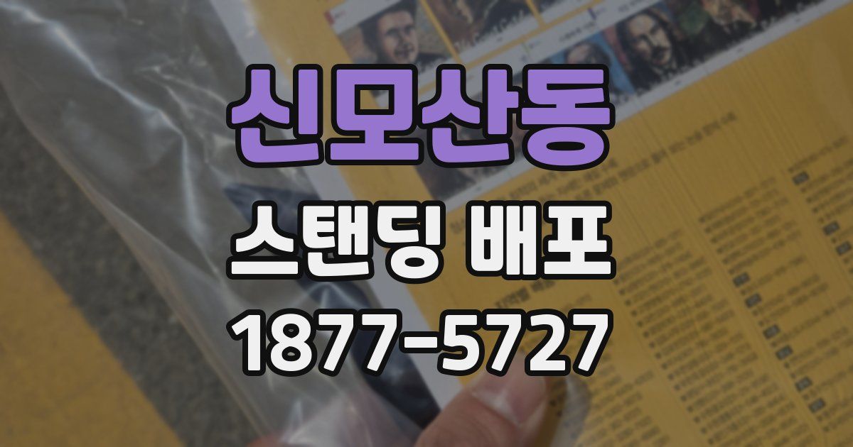 신모산동 스탠딩 배포