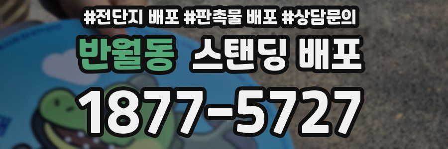 반월동 스탠딩 배포