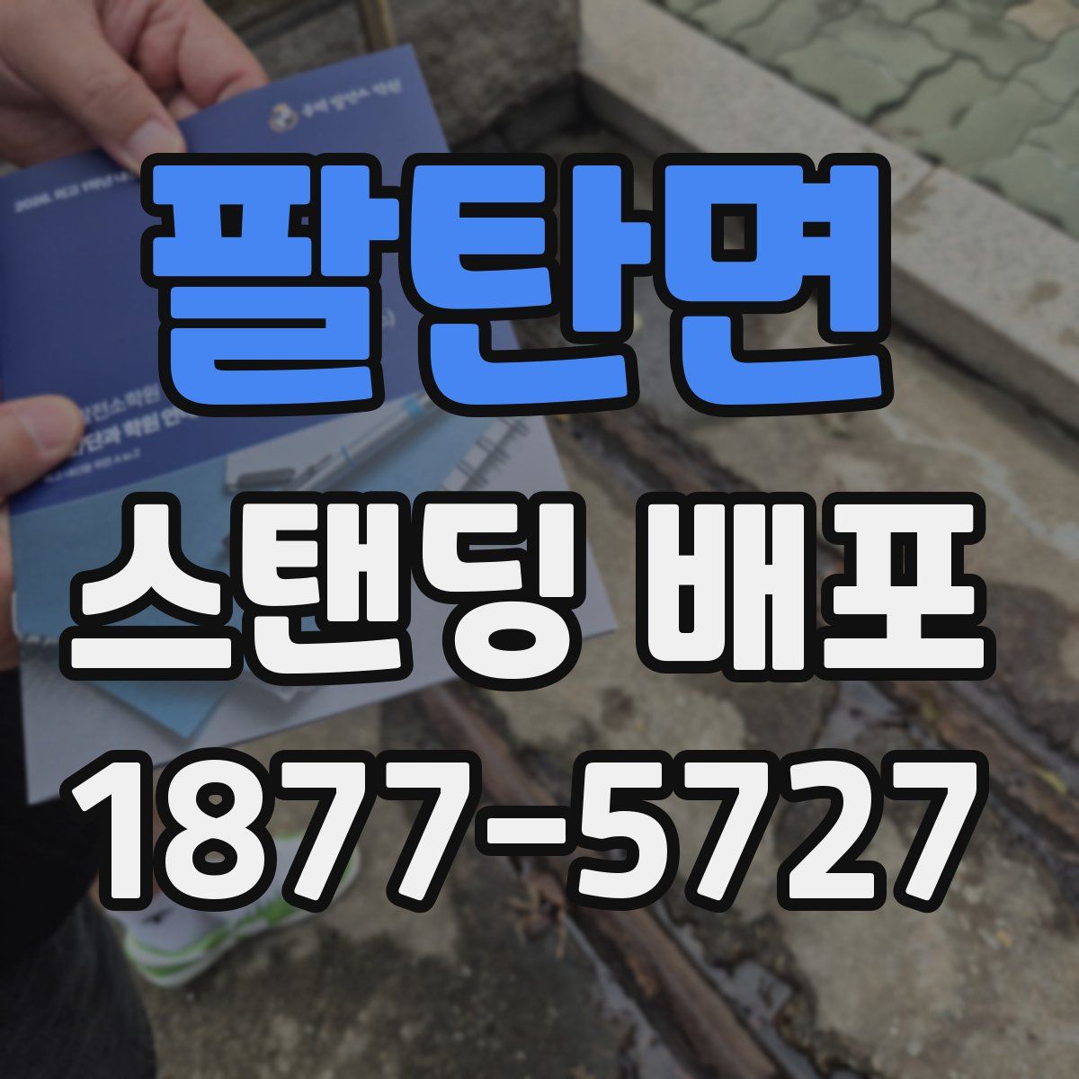 팔탄면 스탠딩 배포