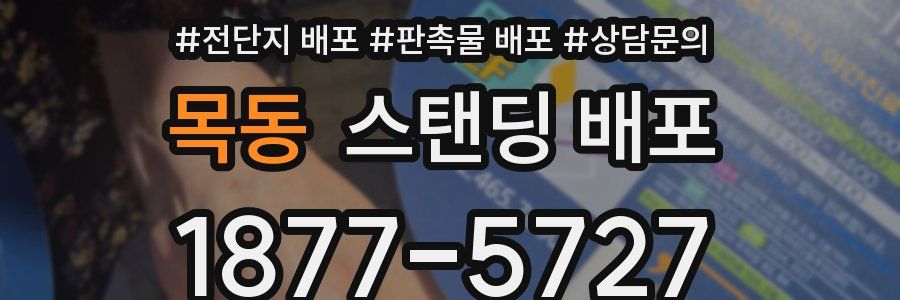 목동 스탠딩 배포
