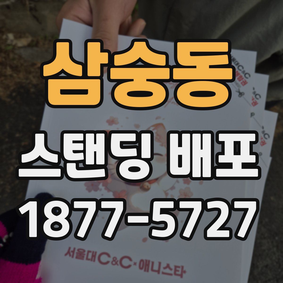 삼숭동 스탠딩 배포