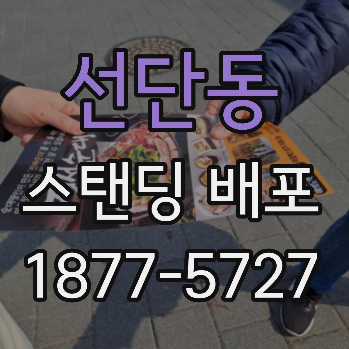 선단동 스탠딩 배포