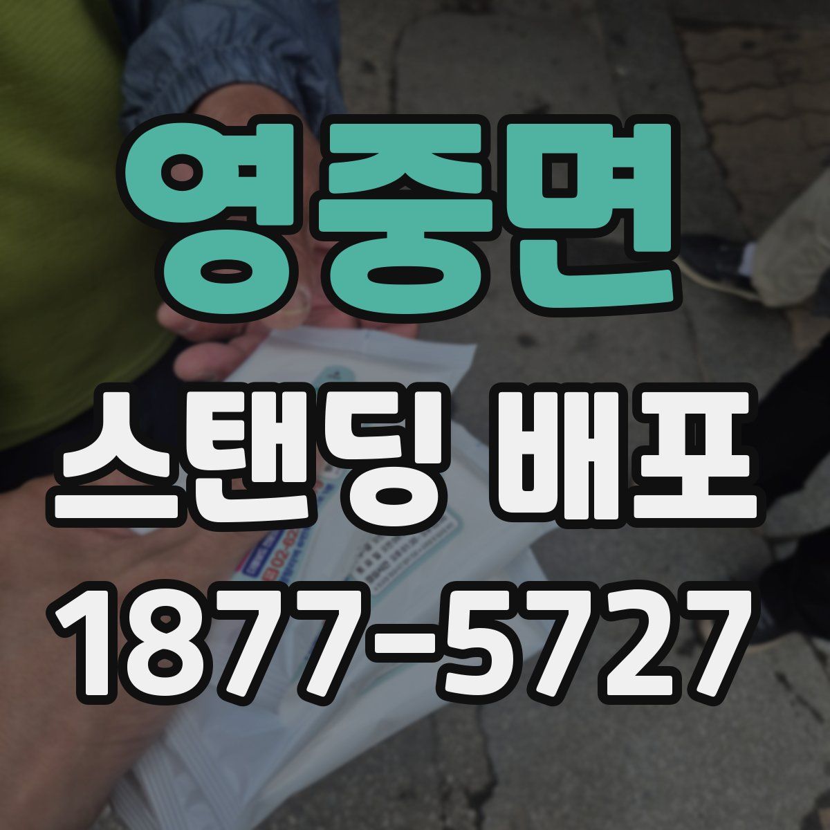 영중면 스탠딩 배포