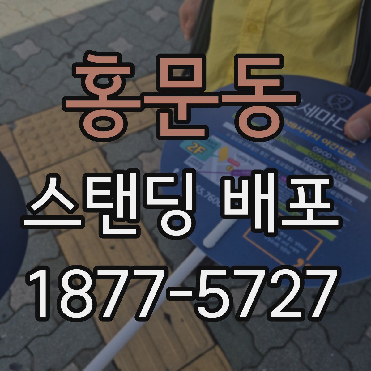 홍문동 스탠딩 배포
