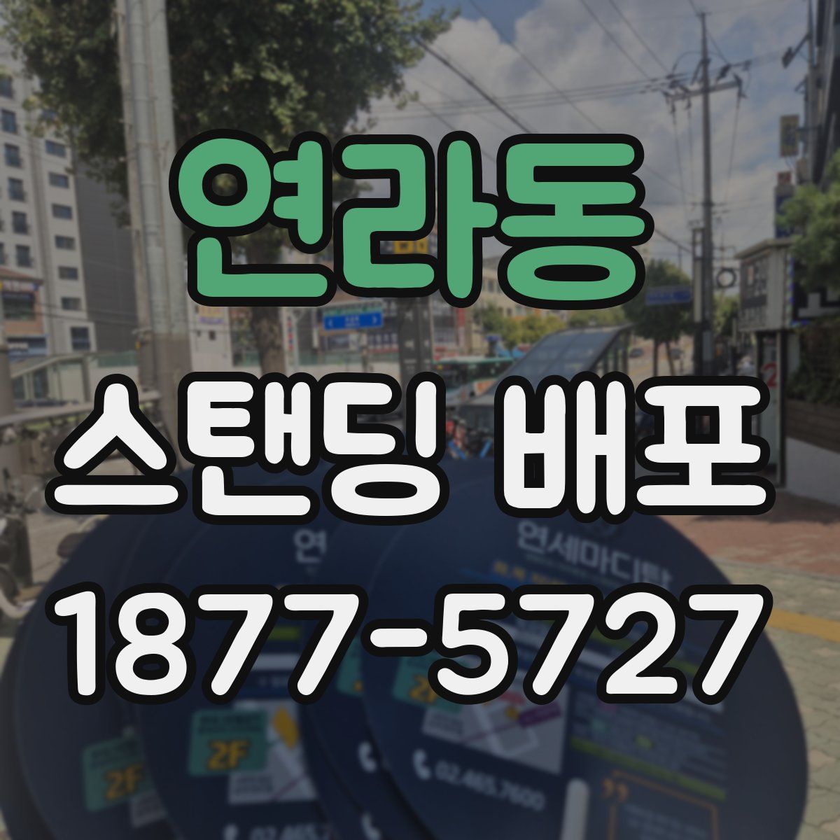 연라동 스탠딩 배포