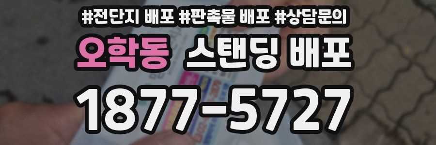 오학동 스탠딩 배포