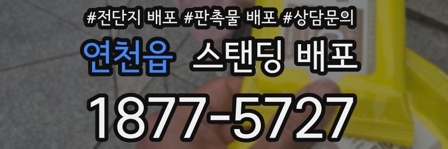 연천읍 스탠딩 배포