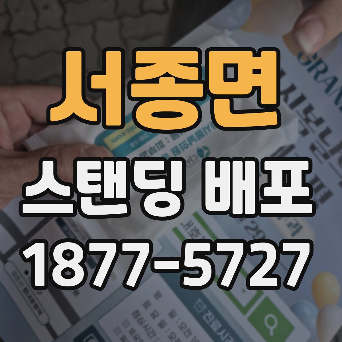 서종면 스탠딩 배포