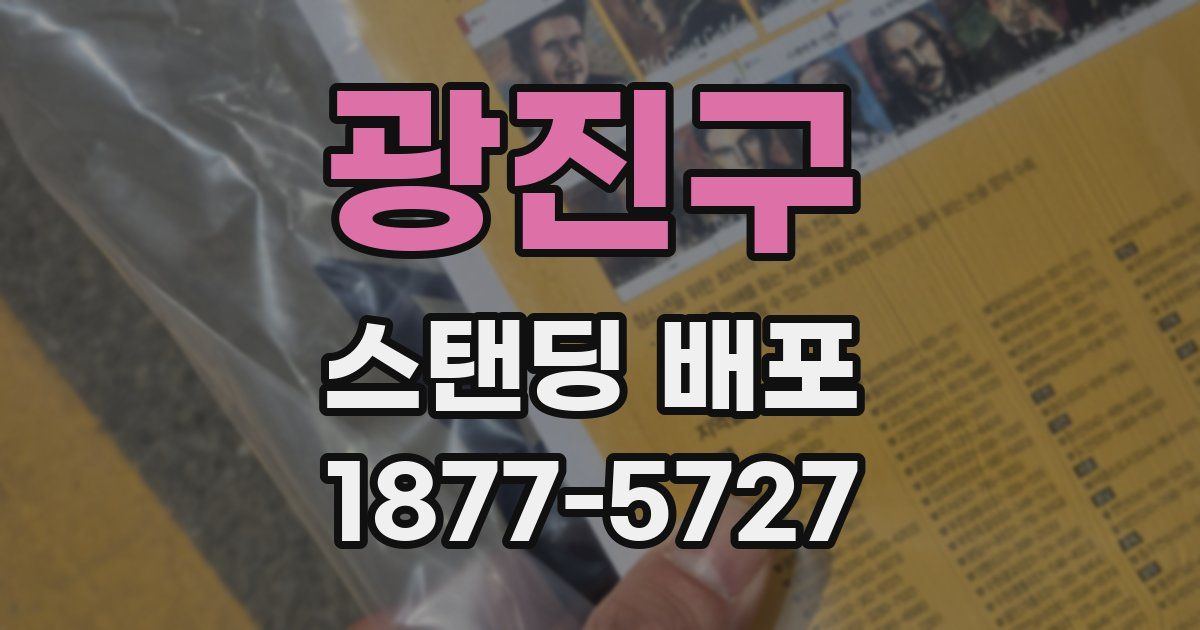 광진구 스탠딩 배포