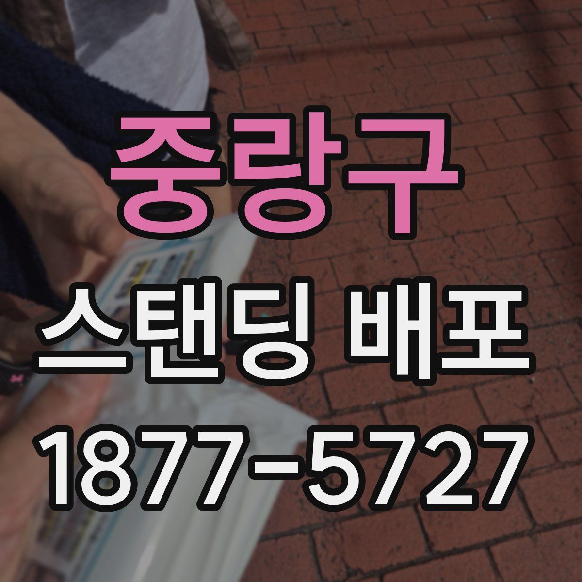 중랑구 스탠딩 배포