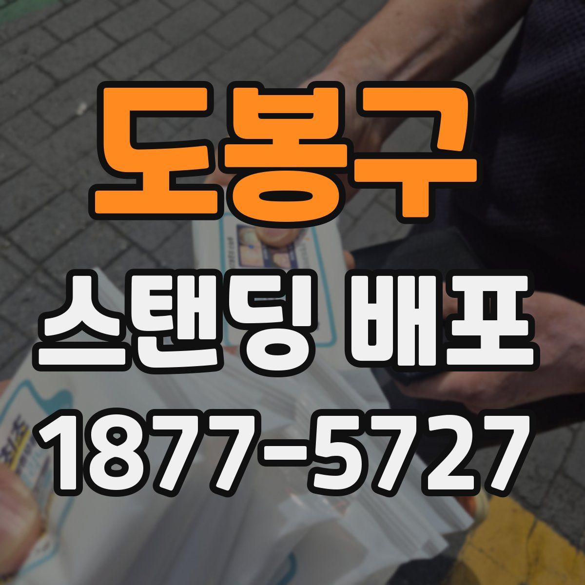 도봉구 스탠딩 배포