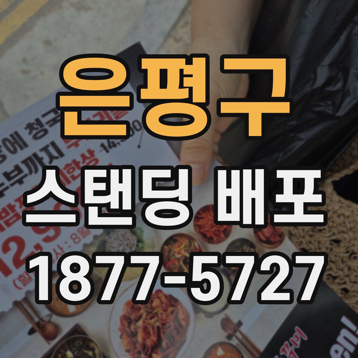 은평구 스탠딩 배포