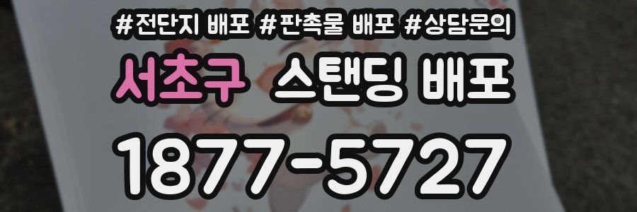 서초구 스탠딩 배포