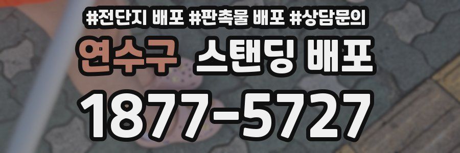 연수구 스탠딩 배포