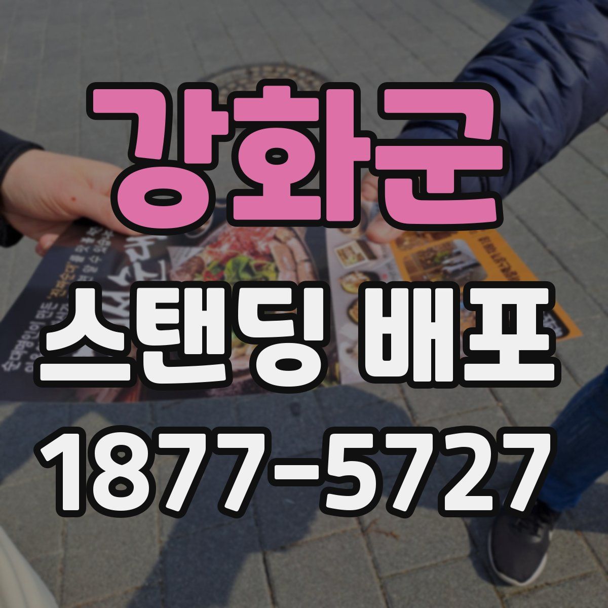 강화군 스탠딩 배포