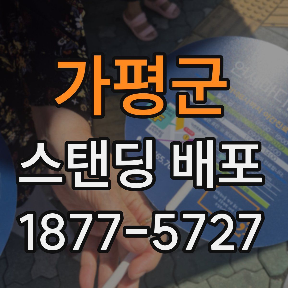 가평군 스탠딩 배포