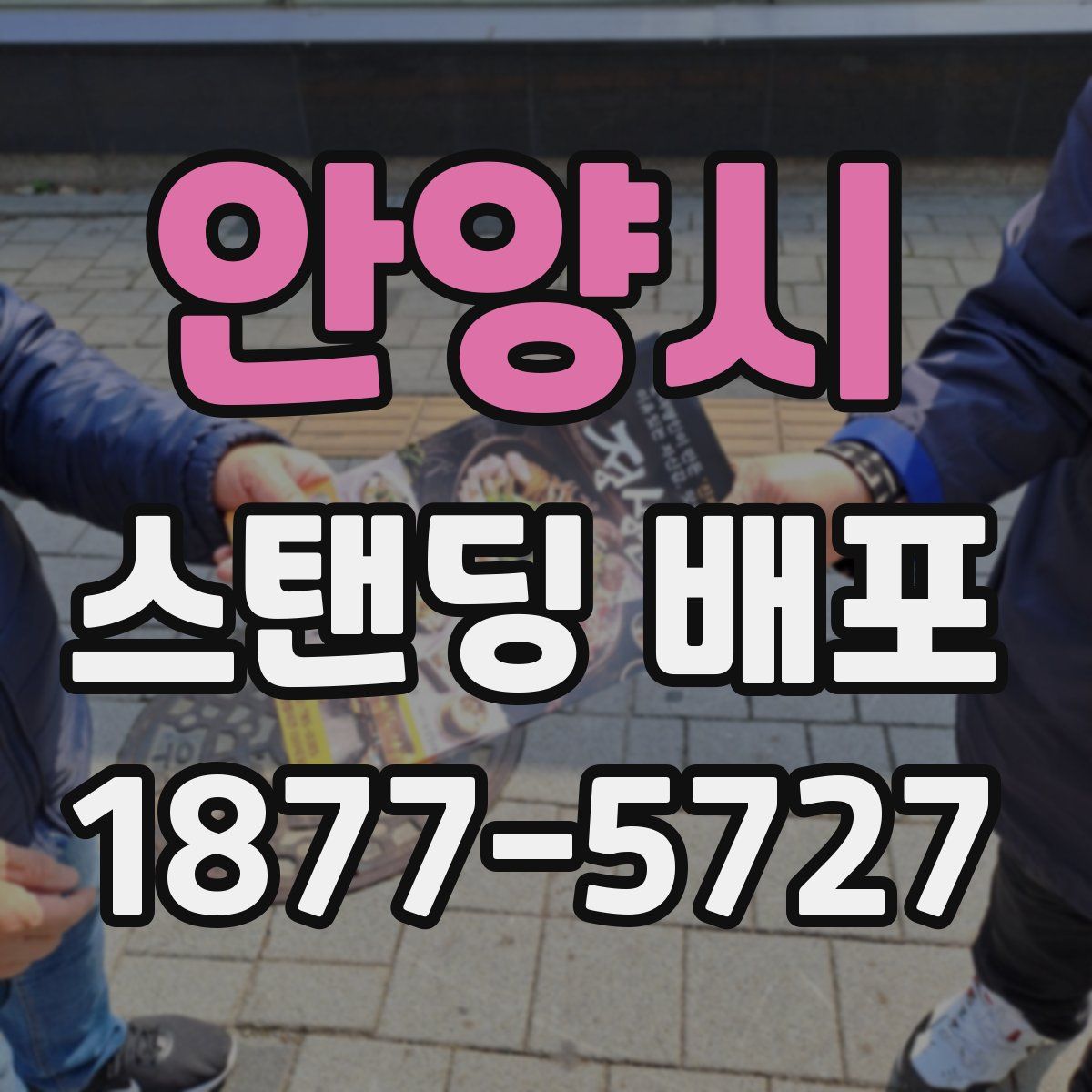 안양시 스탠딩 배포