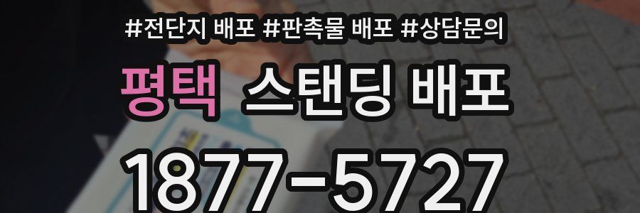 평택 스탠딩 배포