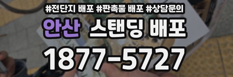 안산 스탠딩 배포