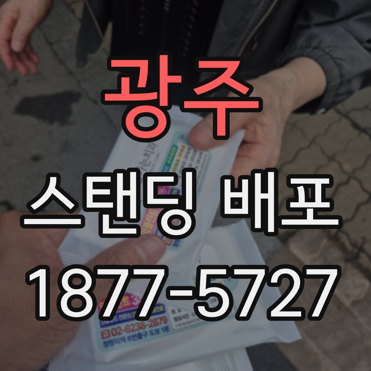 광주 스탠딩 배포