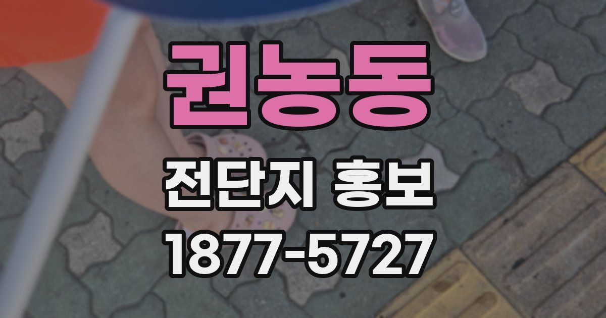 권농동 전단지 홍보