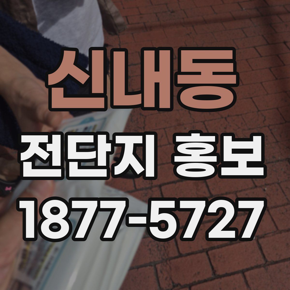 신내동 전단지 홍보
