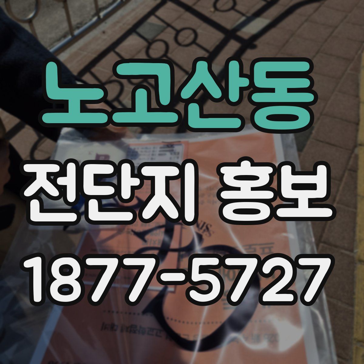 노고산동 전단지 홍보