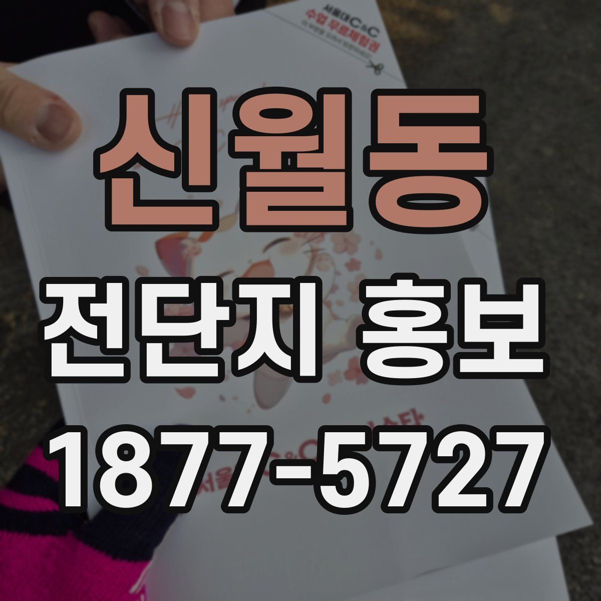 신월동 전단지 홍보