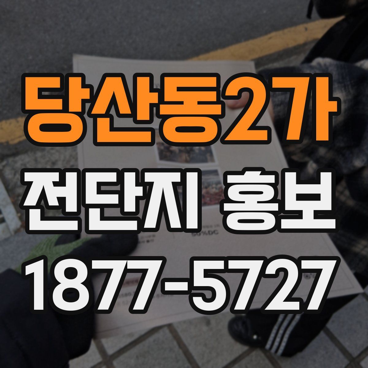 당산동2가 전단지 홍보