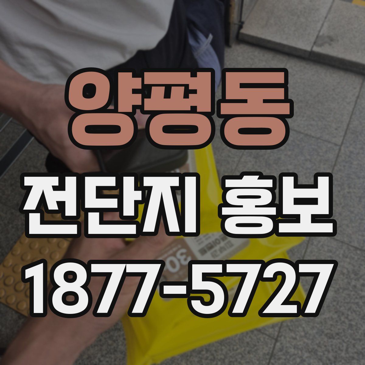 양평동 전단지 홍보