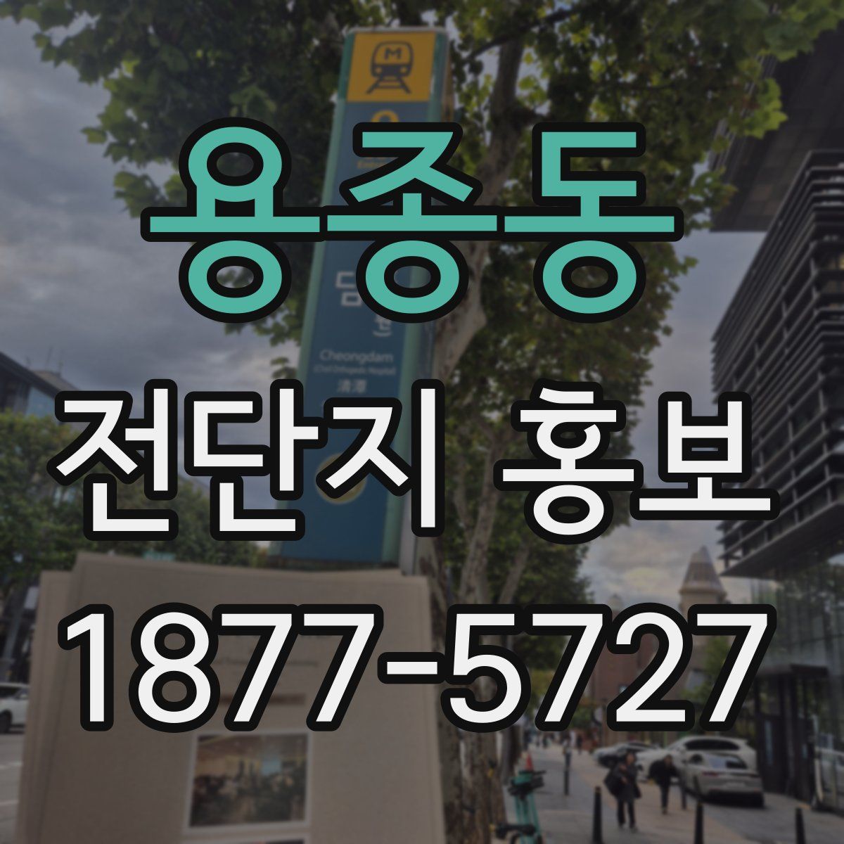 용종동 전단지 홍보