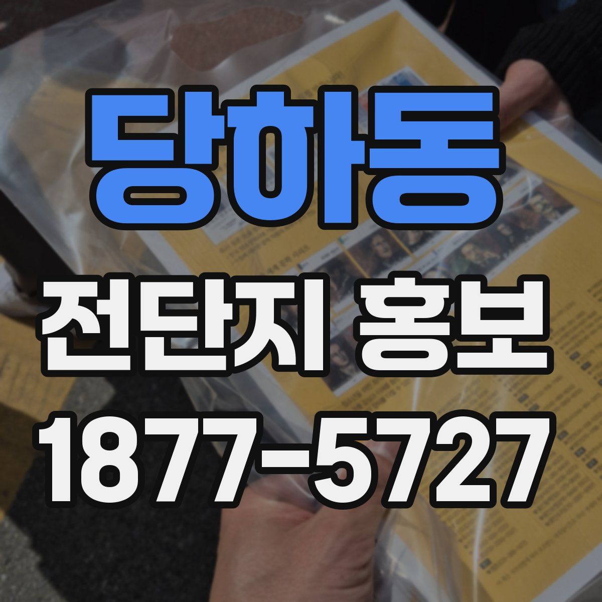 당하동 전단지 홍보