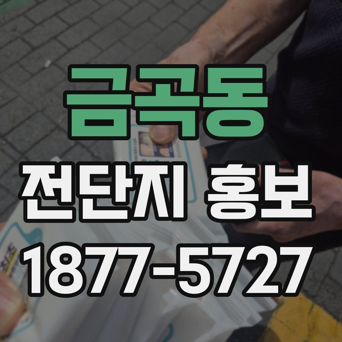 금곡동 전단지 홍보