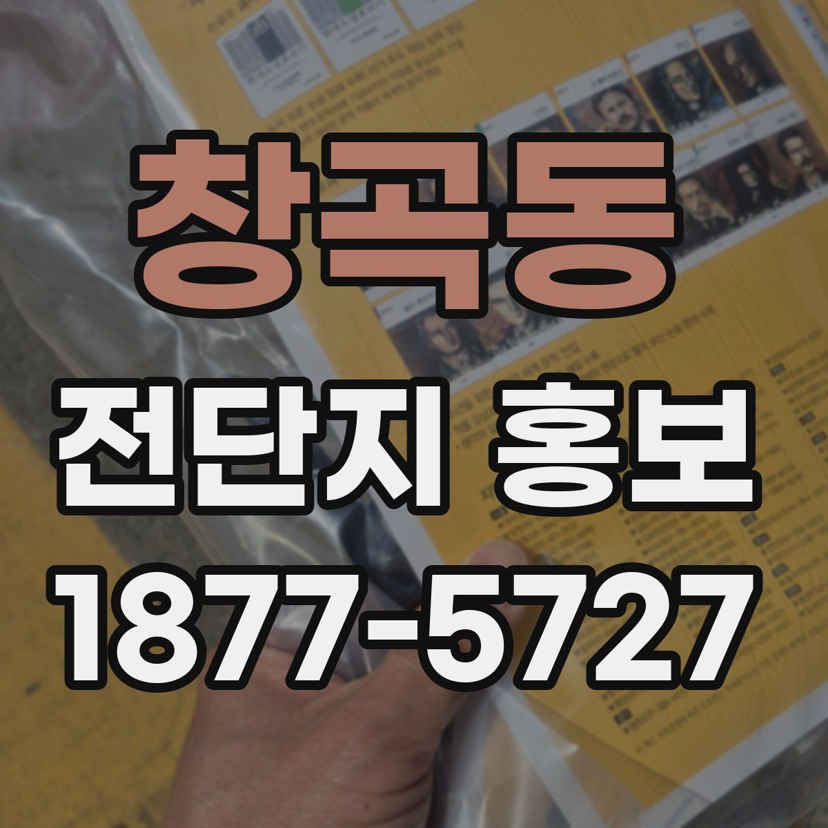 창곡동 전단지 홍보