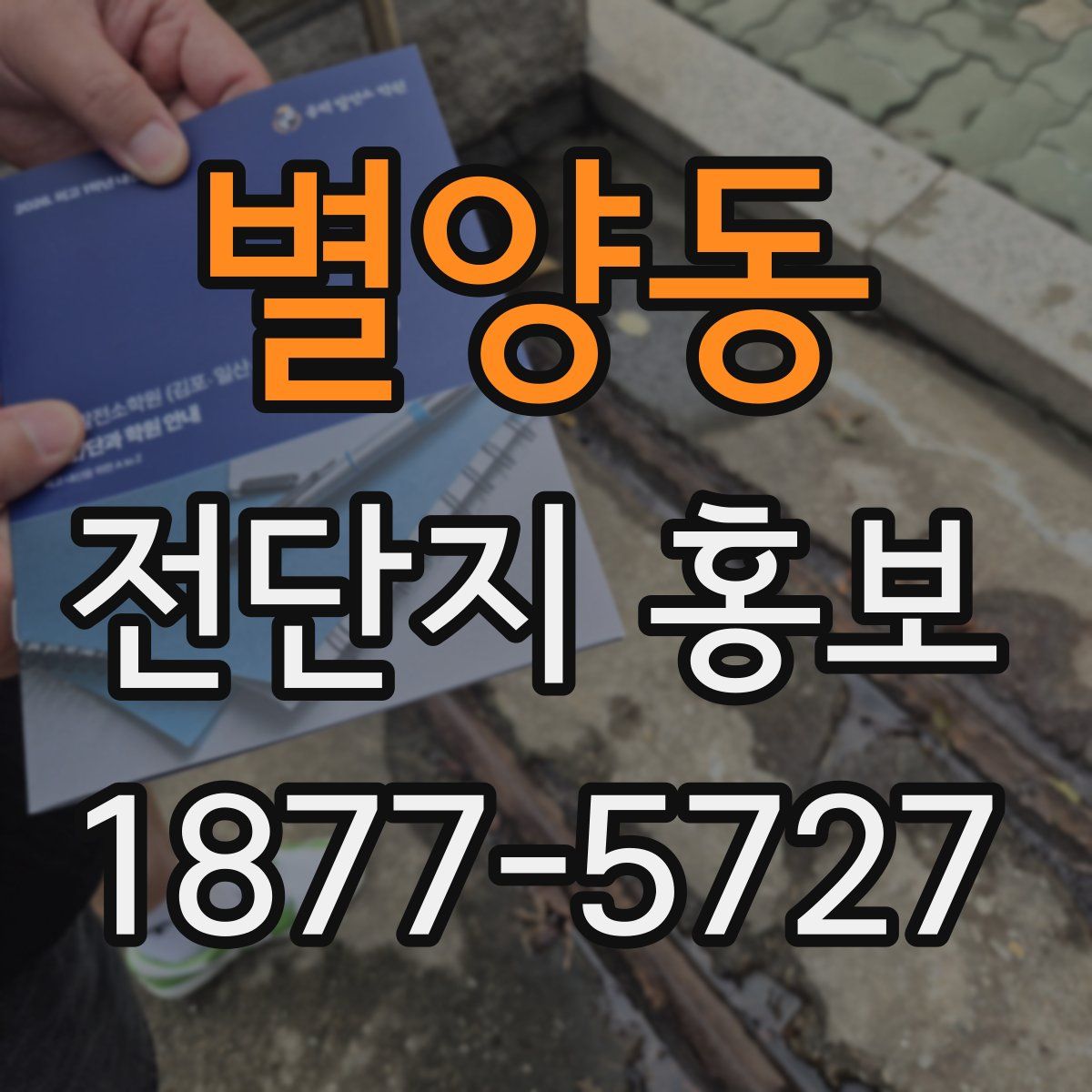 별양동 전단지 홍보