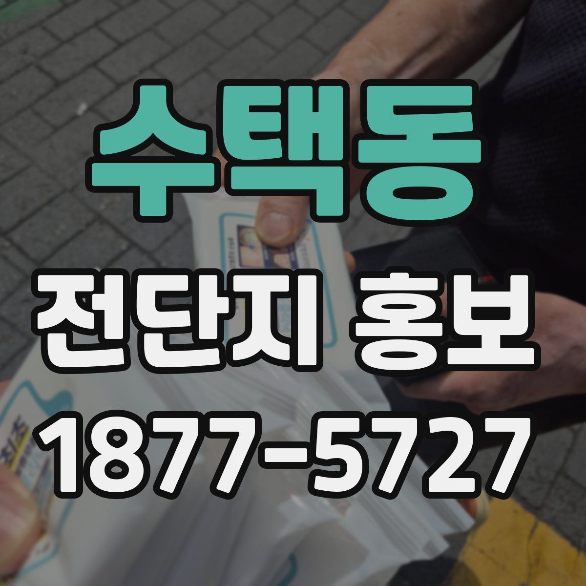 수택동 전단지 홍보