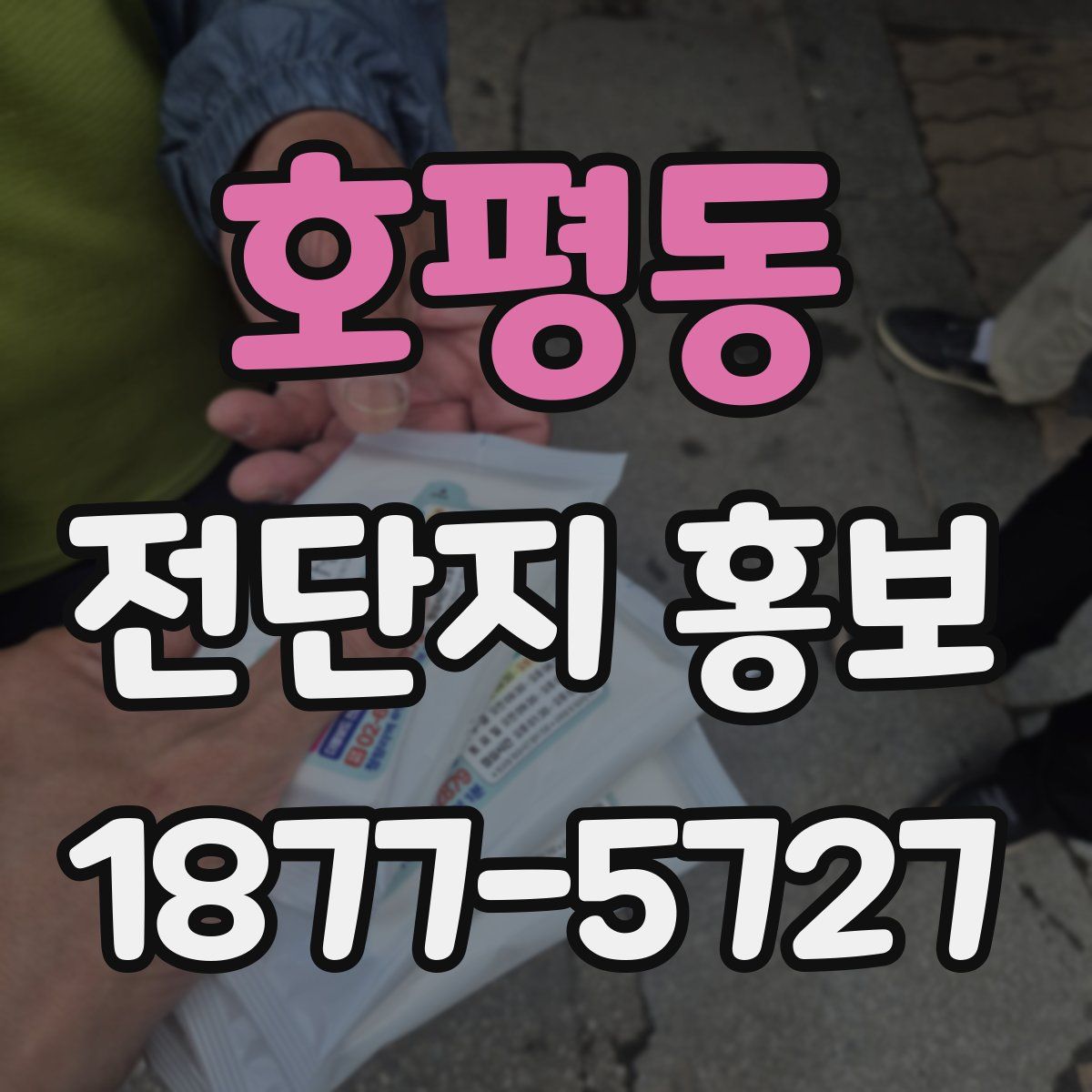 호평동 전단지 홍보
