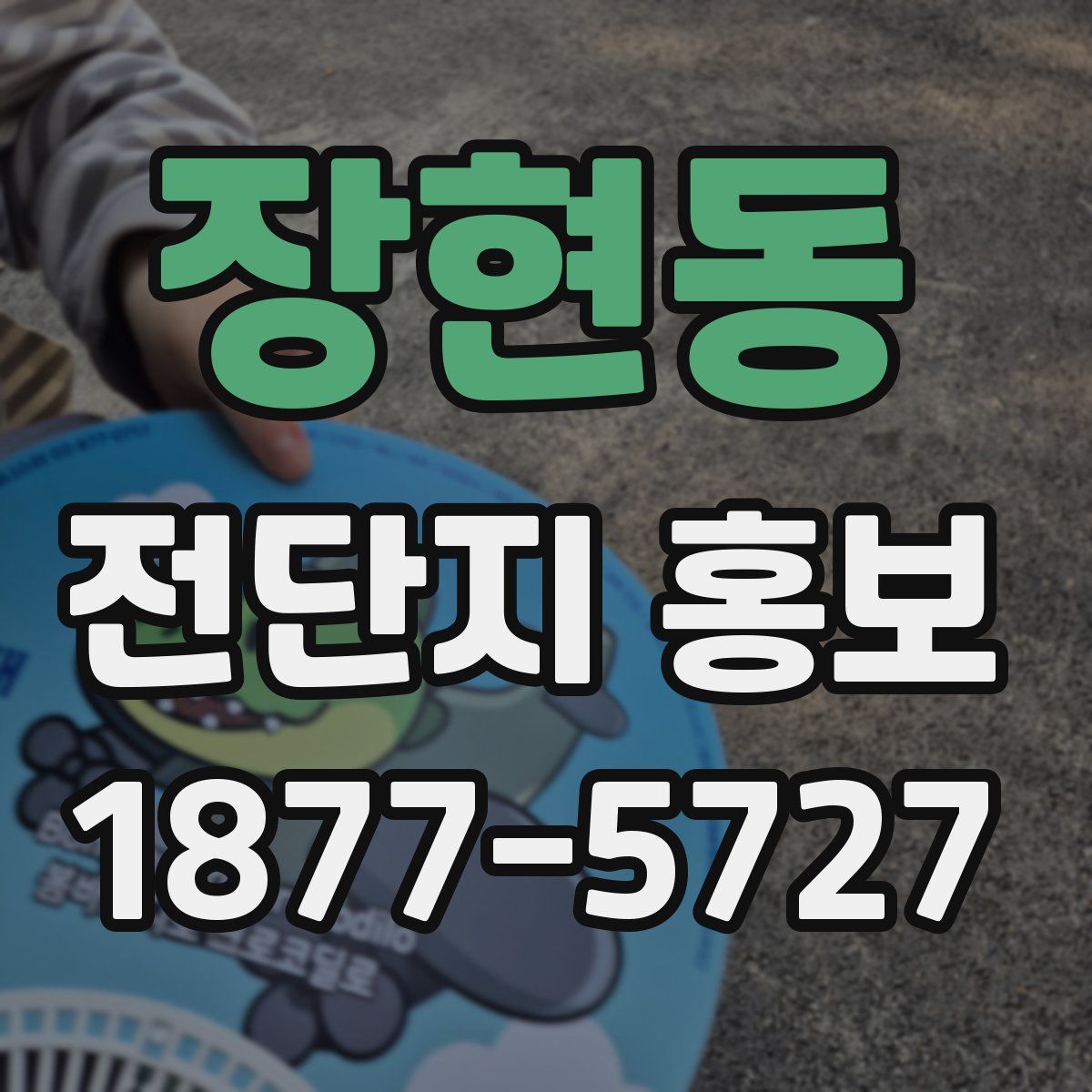 장현동 전단지 홍보
