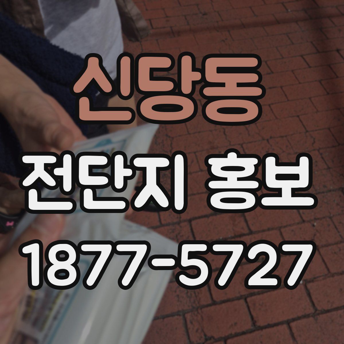 신당동 전단지 홍보