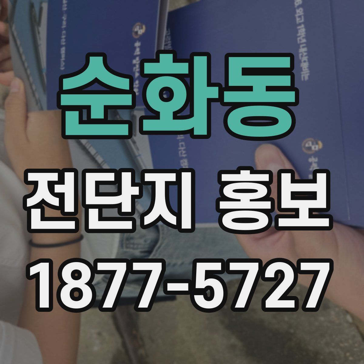순화동 전단지 홍보