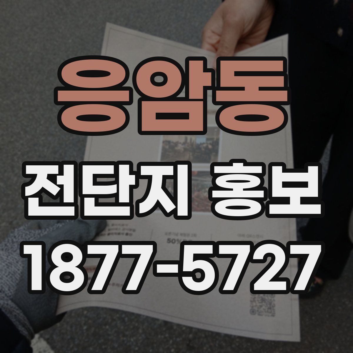 응암동 전단지 홍보