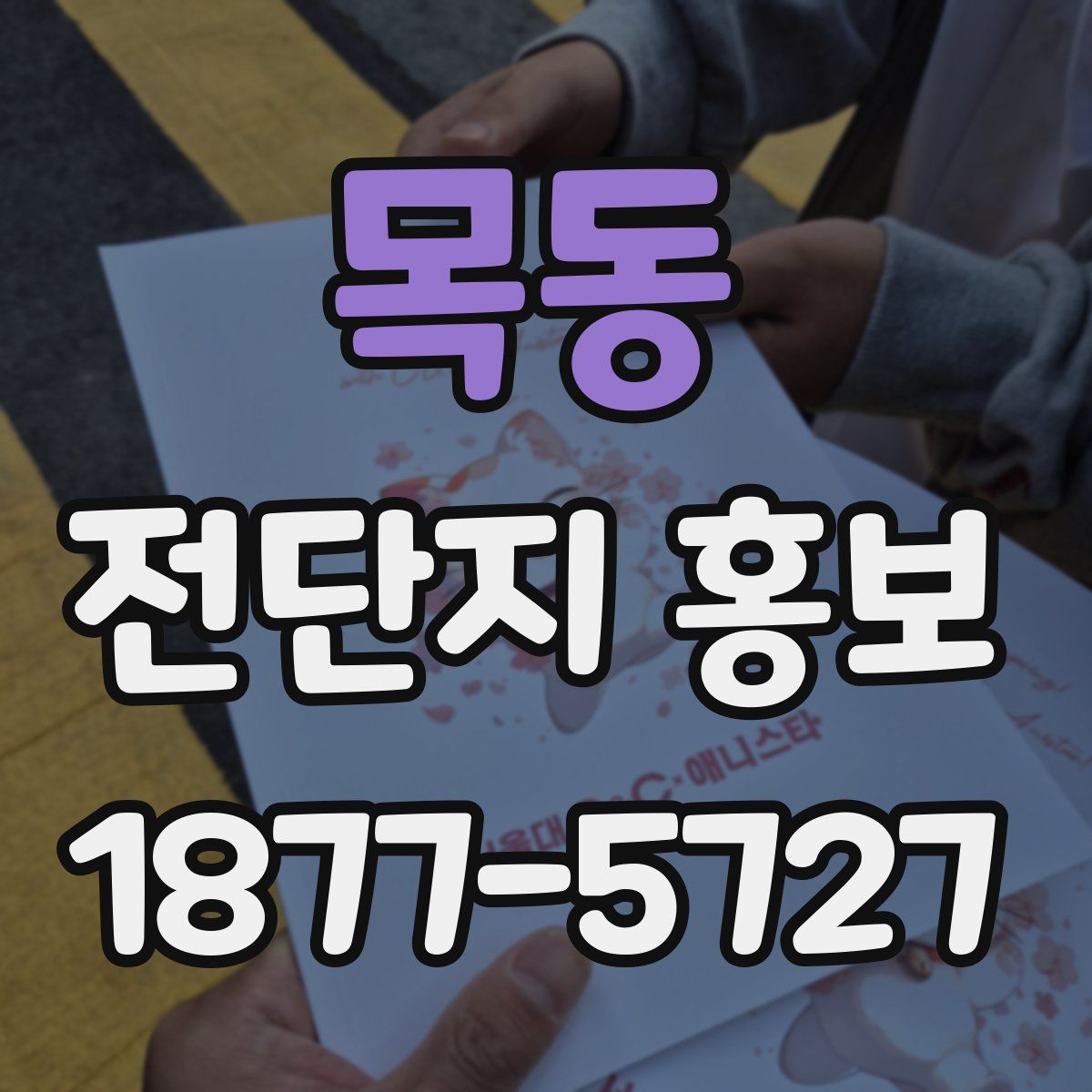 목동 전단지 홍보