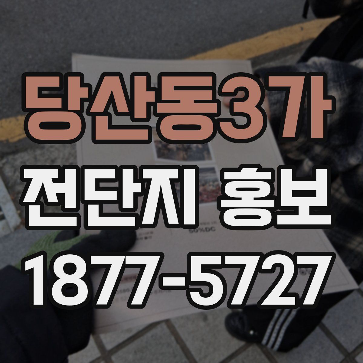 당산동3가 전단지 홍보