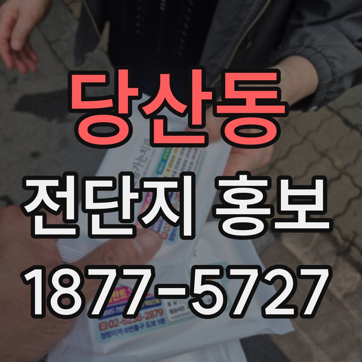당산동 전단지 홍보