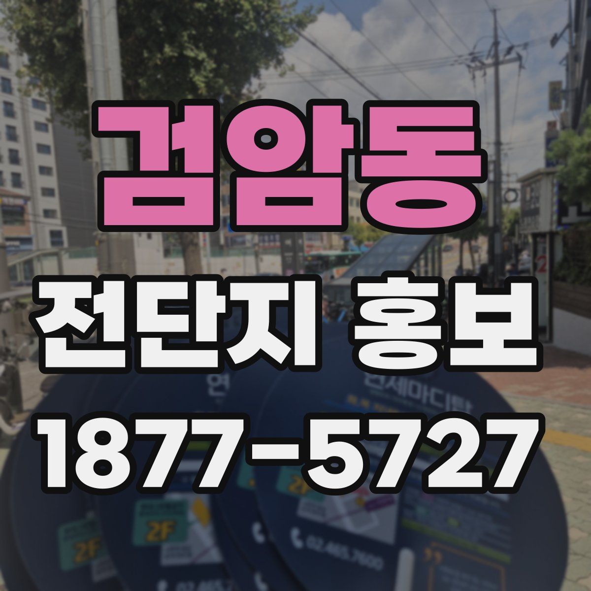 검암동 전단지 홍보