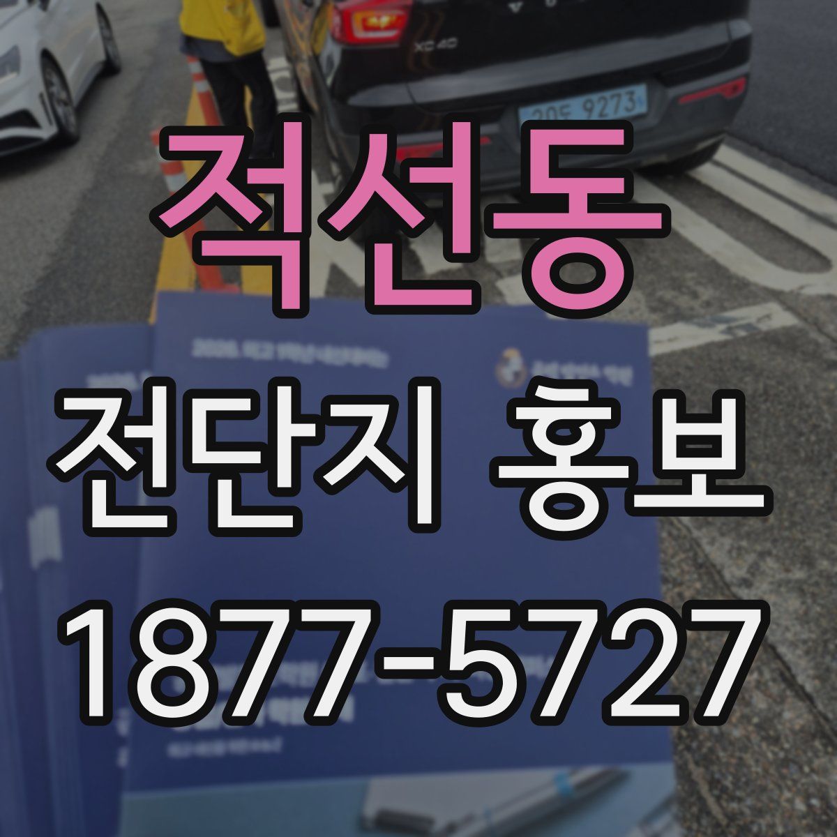 적선동 전단지 홍보