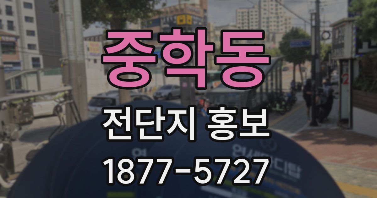 중학동 전단지 홍보