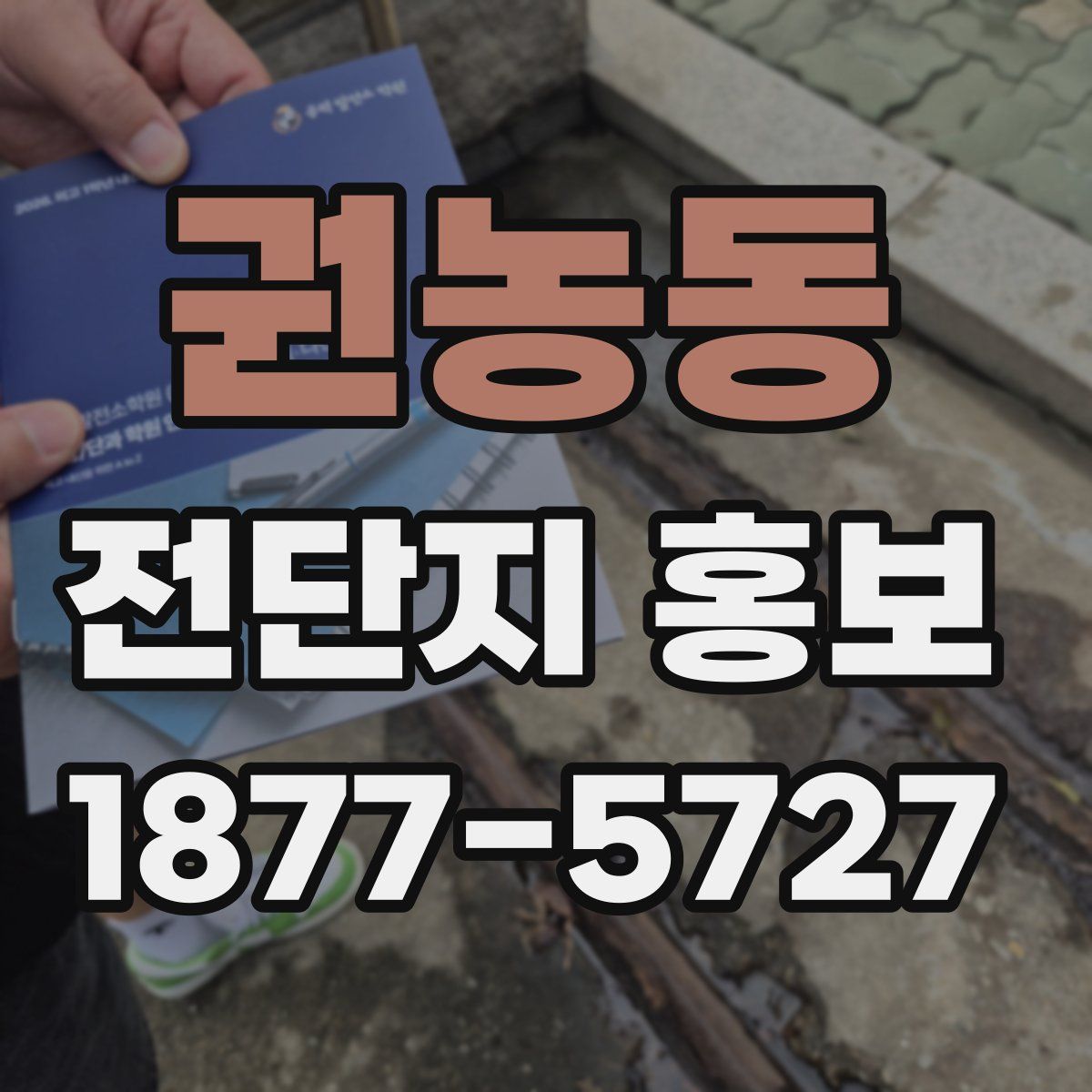 권농동 전단지 홍보